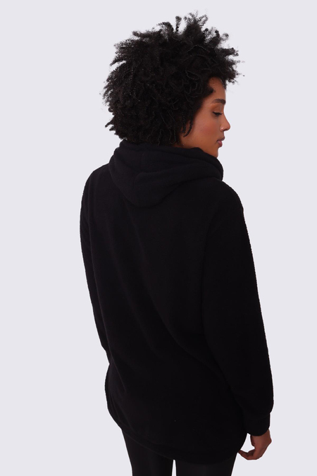 SWEAT PELUŞ KAPŞONLU