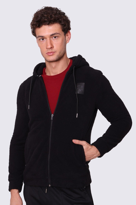 SWEAT PELUŞ KAPŞONLU