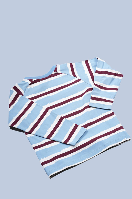 SWEAT TS LOGOLU ÇİZGİLİ