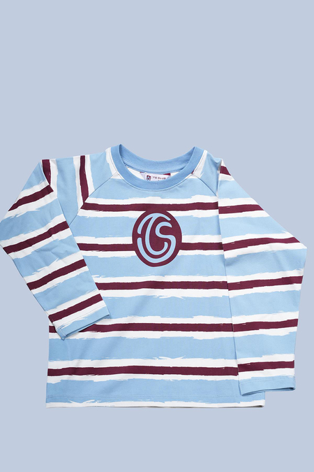 SWEAT TS LOGOLU ÇİZGİLİ