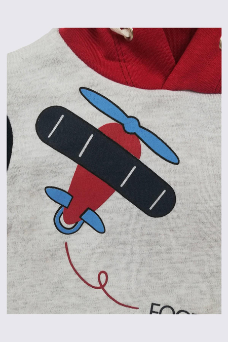 SWEATSHİRT KAPŞONLU FLY FUTBOL