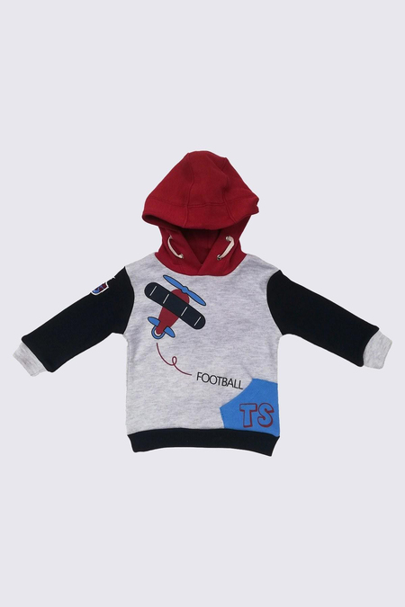 SWEATSHİRT KAPŞONLU FLY FUTBOL