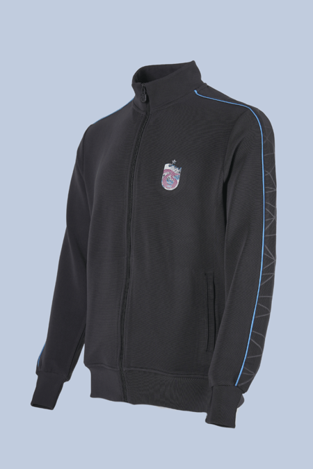 TEK ÜST BORDO MAVİ ŞERİTLİ