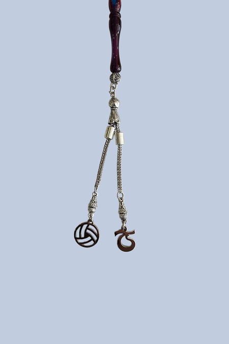 TESBİH BORDO MAVİ