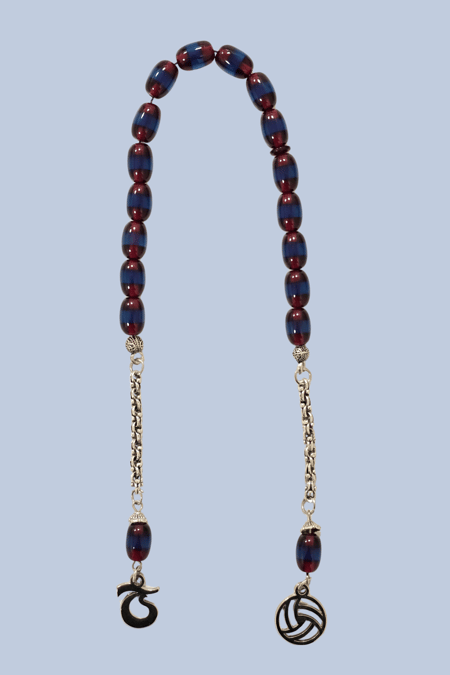 TESBİH TOP LOGOLU OVAL TAŞLI