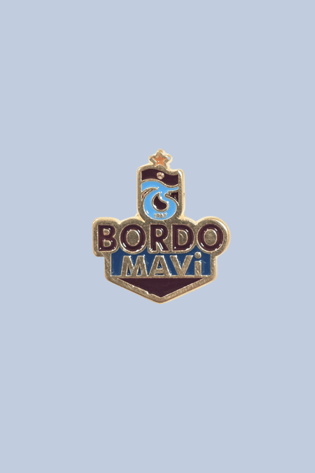 TRABZONSPOR LOGO BORDO MAVİ ROZET