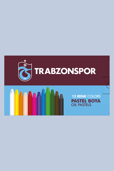 TRABZONSPOR SHİNY PASTEL BOYA 12'Lİ