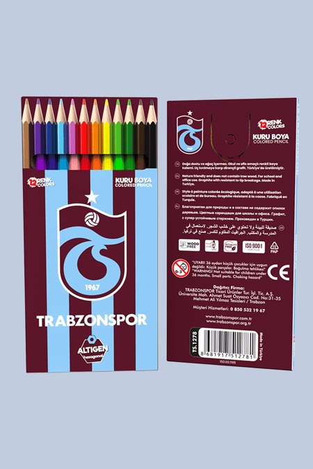 TRABZONSPOR TAM BOY 12'Lİ KURUBOYA