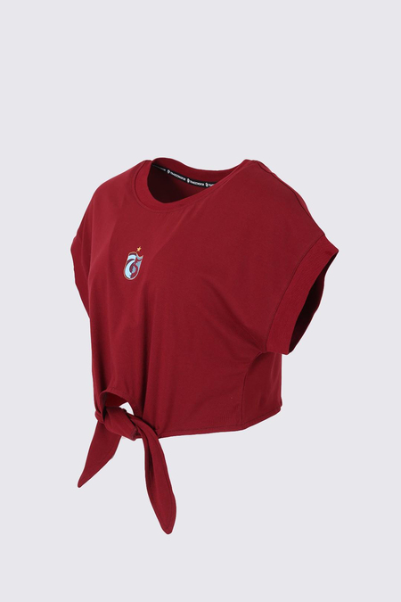 TSHİRT BİSİKLET YAKA 1967 BASKILI CROP