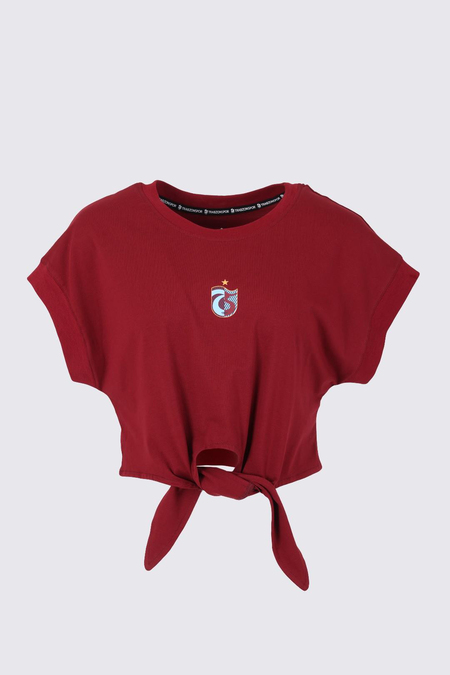 TSHİRT BİSİKLET YAKA 1967 BASKILI CROP