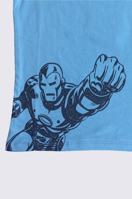 TSHİRT BİSİKLET YAKA 1967 LOGO BASKILI MARVEL