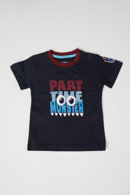 Tshirt Bisiklet Yaka Baskılı