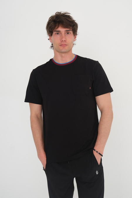 TSHIRT BİSİKLET YAKA CEPLİ