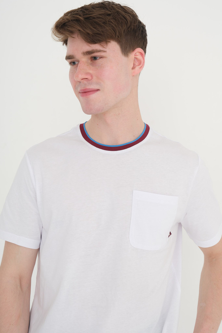 TSHIRT BİSİKLET YAKA CEPLİ