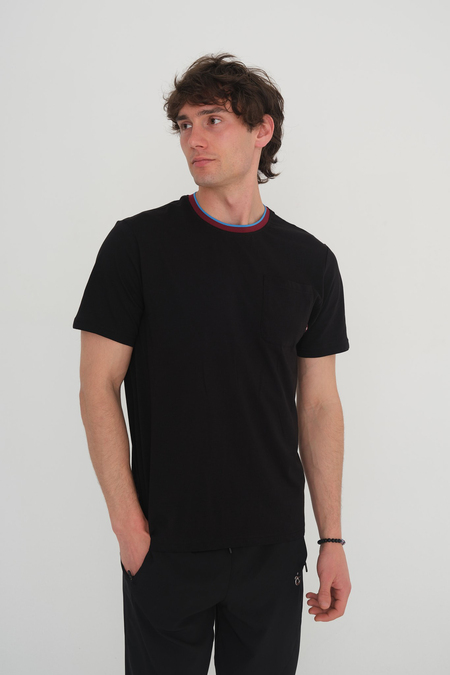 TSHIRT BİSİKLET YAKA CEPLİ
