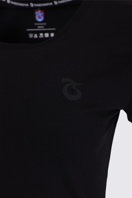 TSHİRT BİSİKLET YAKA İÇ LOGO BASKILI