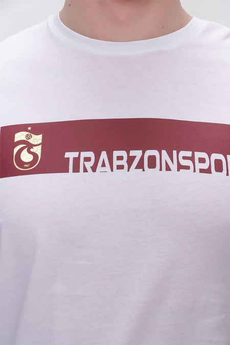 TSHİRT BİSİKLET YAKA LOGO TRABZONSPOR BASKILI