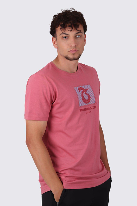 TSHİRT BİSİKLET YAKA LOGO TRABZONSPOR BASKILI