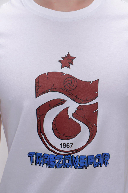 TSHİRT BİSİKLET YAKA LOGO TRABZONSPOR BASKILI