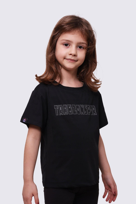 TSHİRT BİSİKLET YAKA TRABZONSPOR BASKILI CROP MODEL