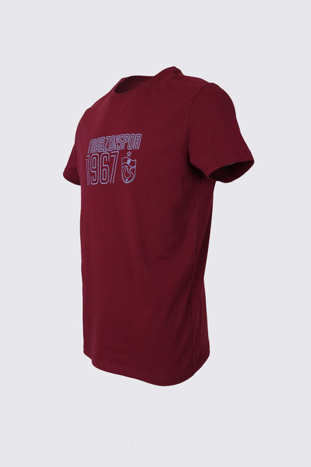 TSHİRT BİSİKLET YAKA TRABZONSPOR LOGO BASKILI