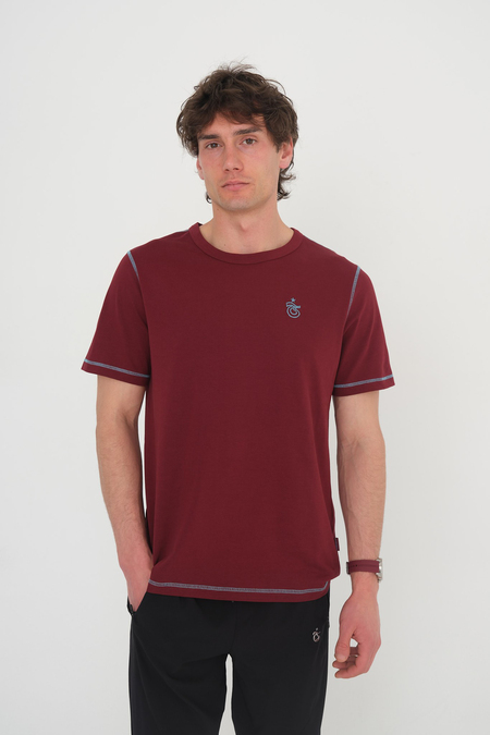 TSHIRT OMUZ VE KOLLARI ZİNCİR DİKİŞLİ