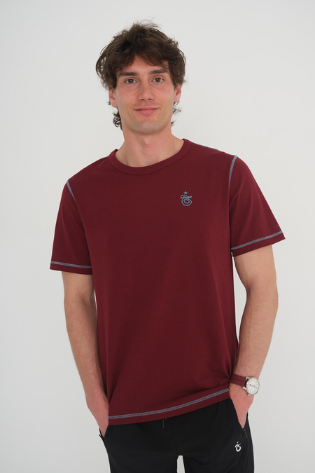 TSHIRT OMUZ VE KOLLARI ZİNCİR DİKİŞLİ