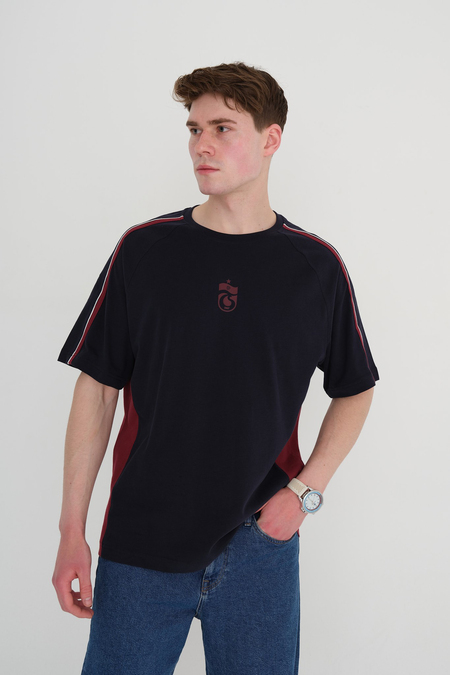 TSHIRT OMZU ÇİFT ÇİZGİLİ