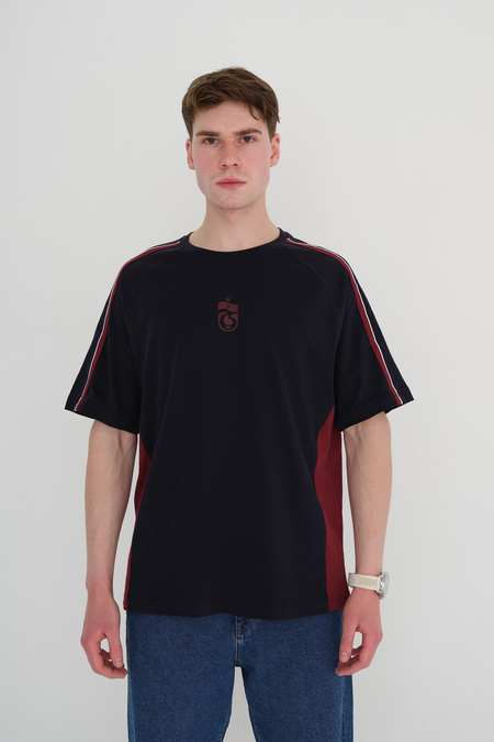 TSHIRT OMZU ÇİFT ÇİZGİLİ