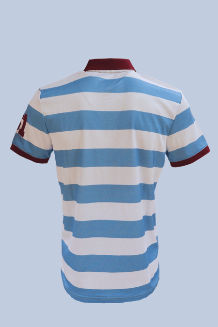 TSHİRT POLO YAKA ÇİZGİLİ