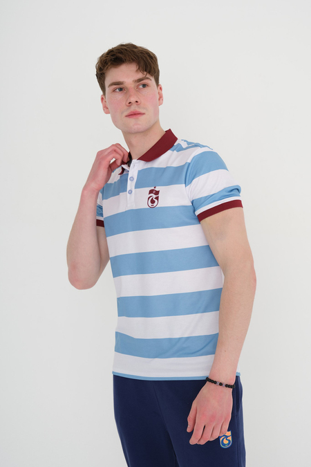 TSHIRT POLO YAKA ÇİZGİLİ