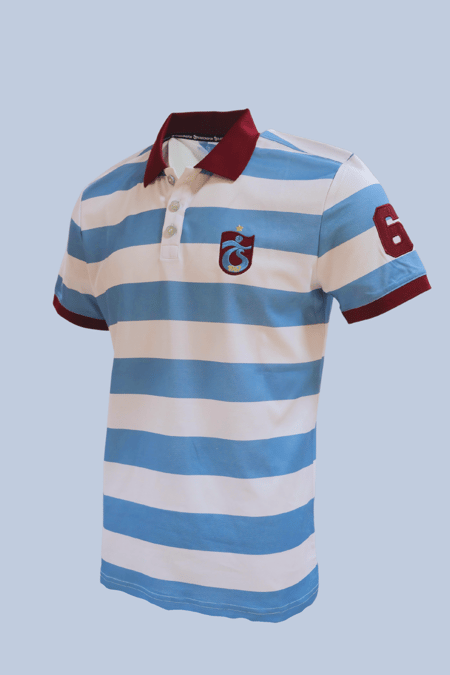 TSHİRT POLO YAKA ÇİZGİLİ