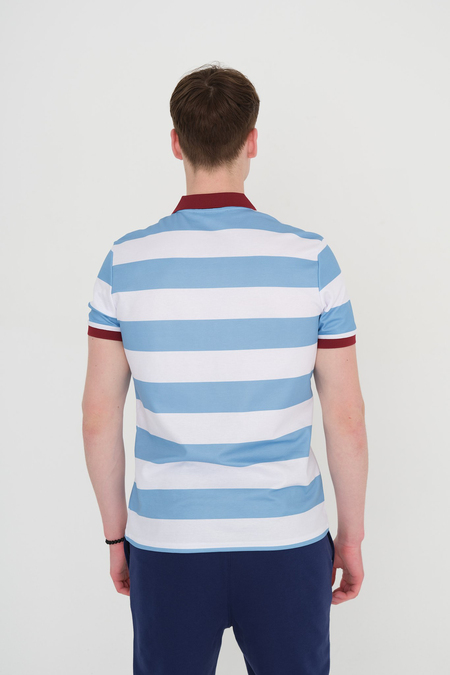 TSHIRT POLO YAKA ÇİZGİLİ