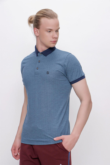 TSHİRT POLO YAKA İÇ LOGOLU