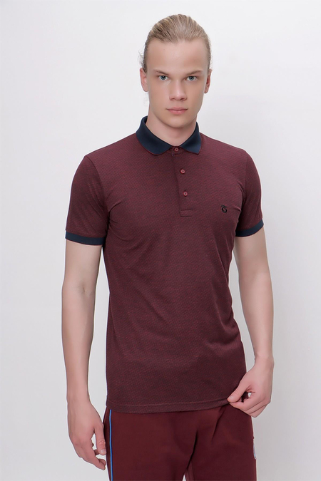 TSHİRT POLO YAKA İÇ LOGOLU
