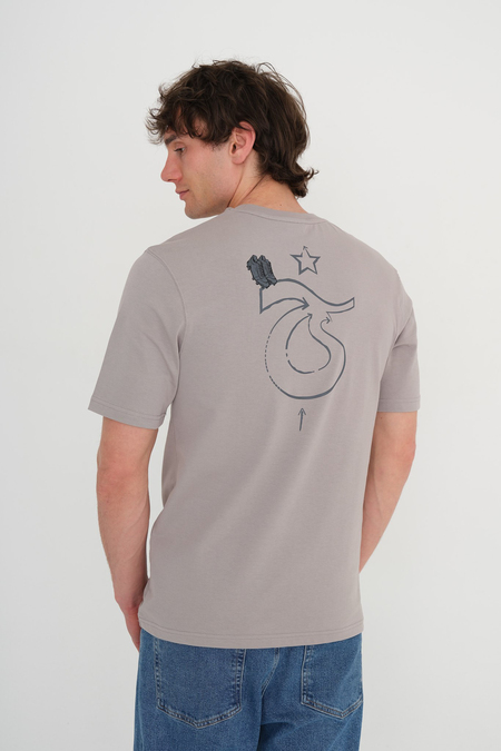 TSHIRT SIRTI LOGO VE KRAMPON BASKILI