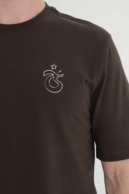 TSHIRT SIRTI LOGO VE KRAMPON BASKILI