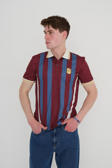 TSHIRT POLO YAKA  GOLD DETAYLI