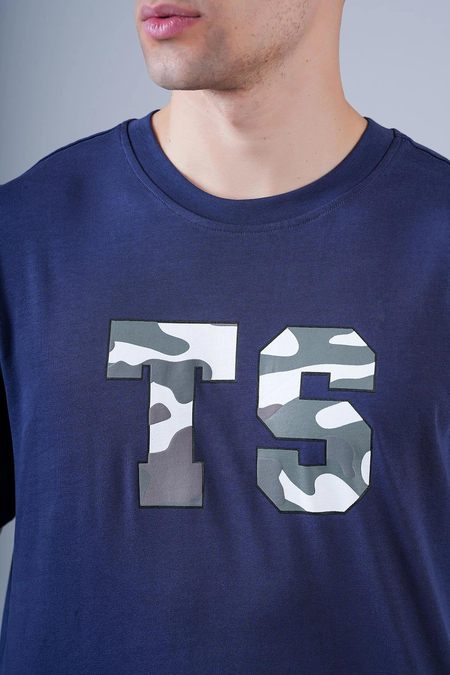 TSHIRT TS LOGO KAMUFLAJ DESEN