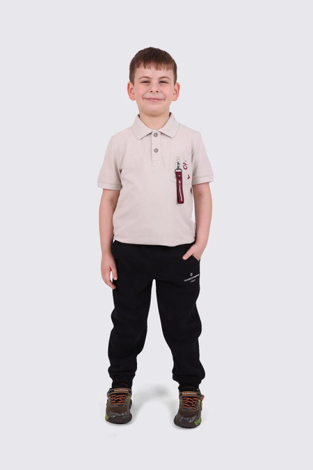 TSHİRTPOLO YAKA SOL GÖĞÜS FERMUARLI GENÇ