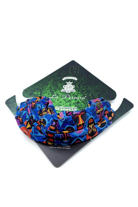 African Mask Mavi Bandana BND08