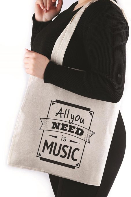 All You Need Is Music Bez Çanta 35*40 Tote Bag TOT97