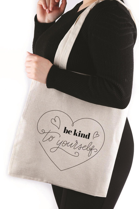 Be Kind to Yourself Bez Çanta 35*40 Tote Bag TOT71