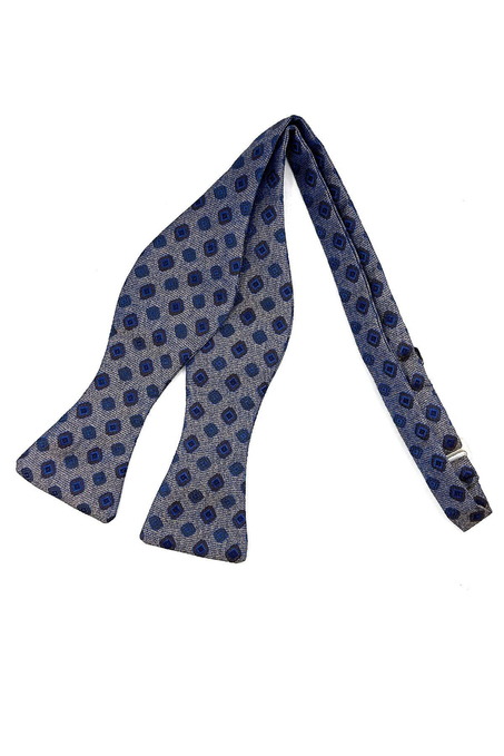 Bej Motif Desen Açık Papyon AP149