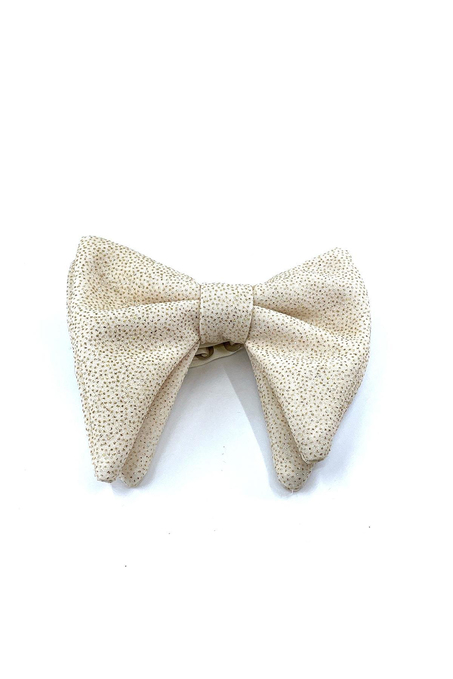 Bej Simli Büyük Damatlık Papyon P1699