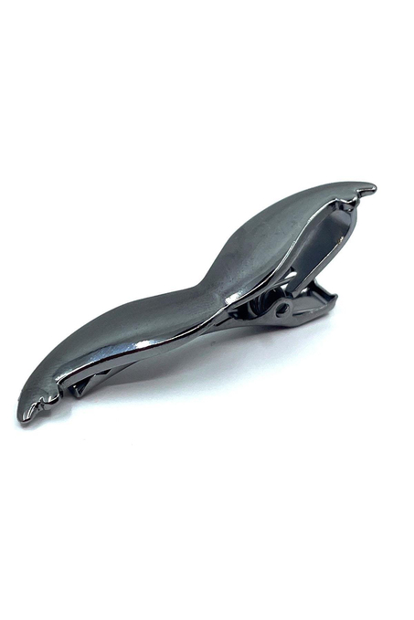 Bıyık Motif Füme Renk Kravat İğnesi KIY716