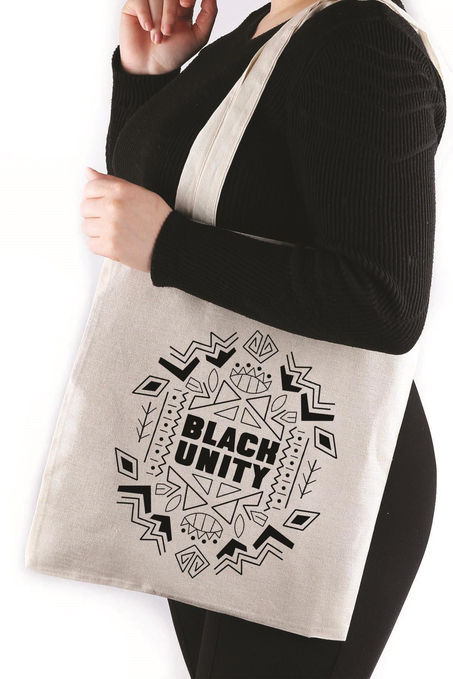 Black Unity Bez Çanta 35*40 Tote Bag TOT89