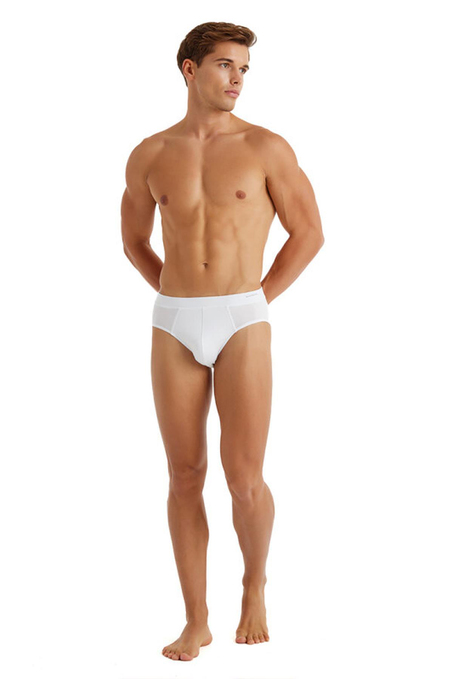 Blackspade 2li Paket Loose Fit 9625B Slip Külot - Beyaz