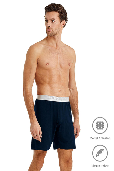 Blackspade Modal Elastan Şort Silver 9314L - Lacivert