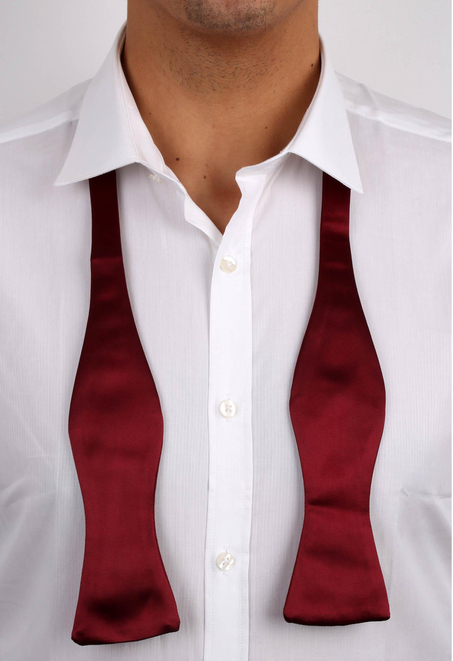 Bordo Açık Papyon AP03